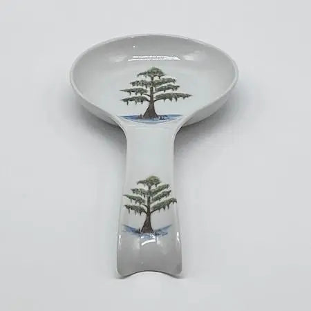 Cypress Tree Spoon Rest 