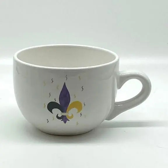 Fleur de Lis Gumbo Mug, 24 oz. JD & Company
