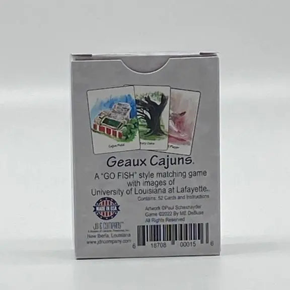Geaux Cajuns Playing Cards