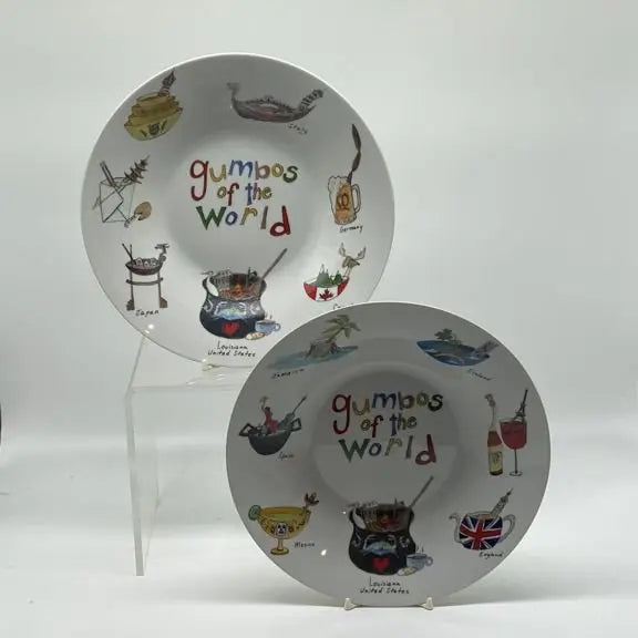 Gumbos of the World -  Gumbo Bowl, 9"