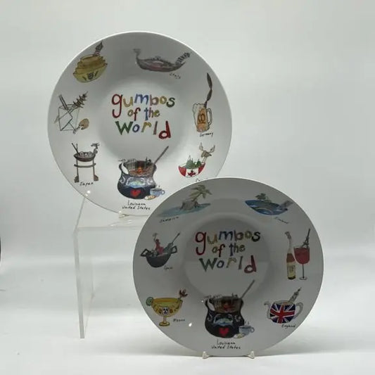 Gumbos of the World -  Gumbo Bowl, 9"