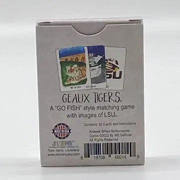Geaux Tigers Playing Cards