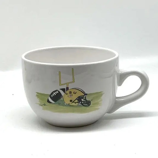 LSU Tiger Football Gumbo Mug, 24 oz. JD & Company