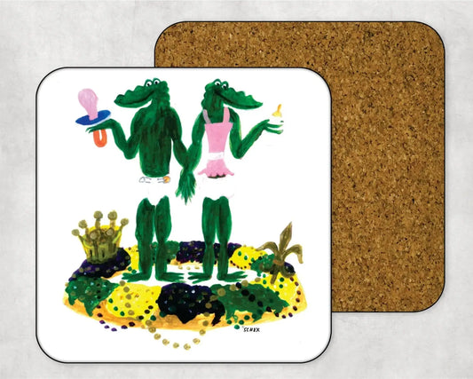 King Cake Babies Gators Coaster JD & Company
