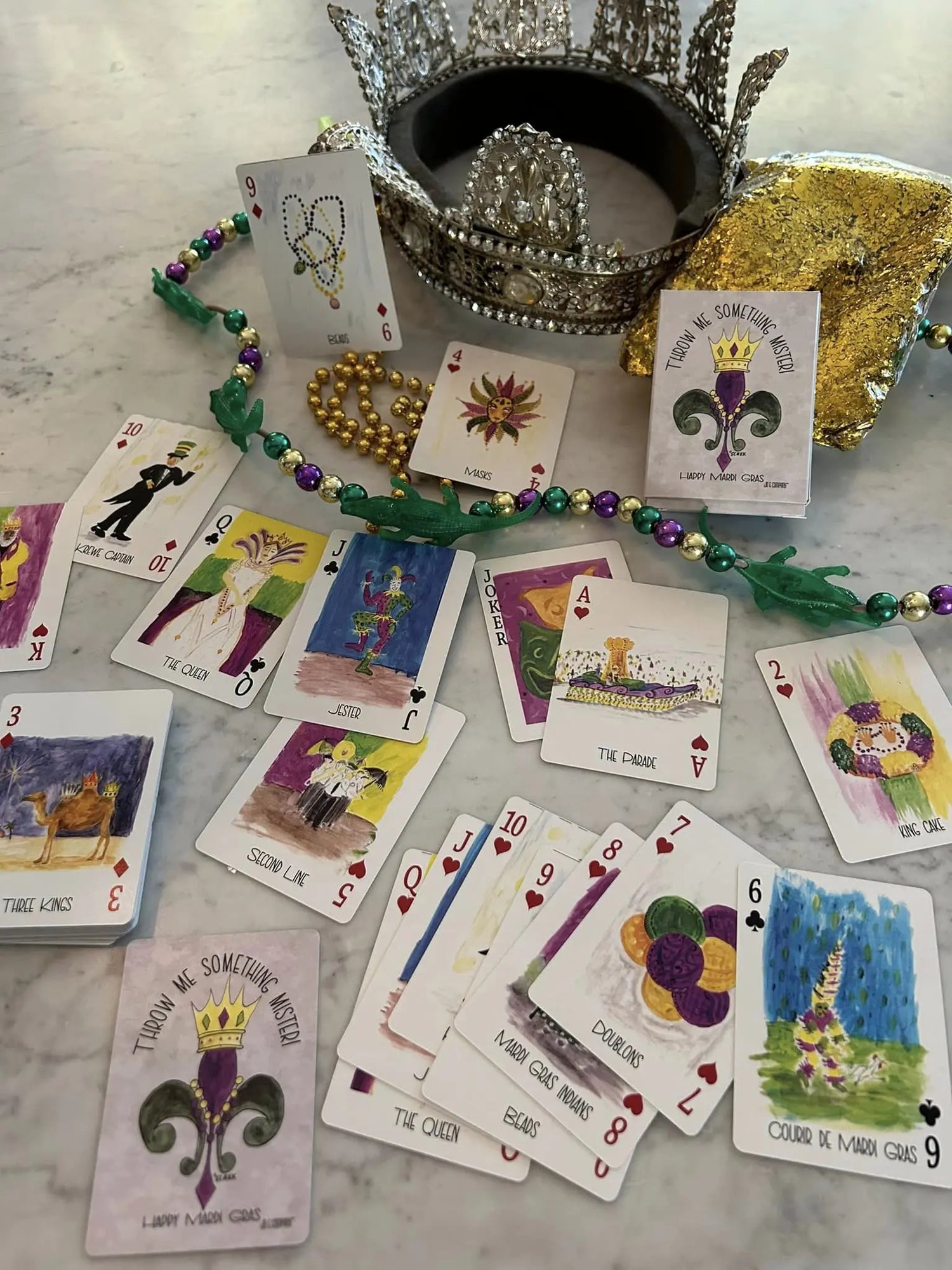 Mardi Gras Playing Cards JD & Company