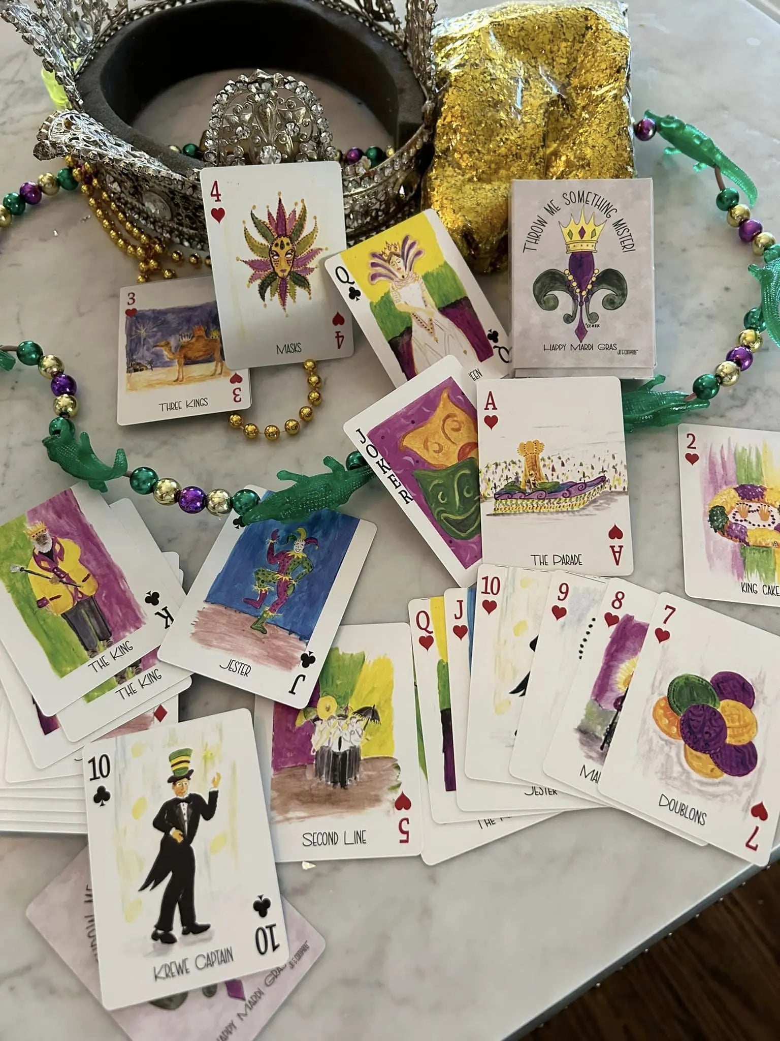 Mardi Gras Playing Cards JD & Company