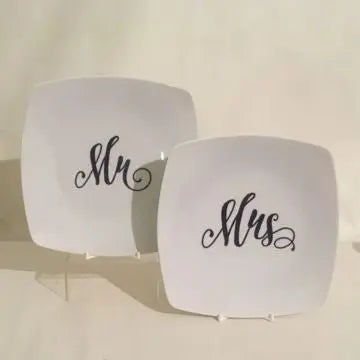 Mr & Mrs Plate Faust Heirlooms