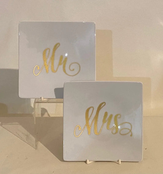 Mr & Mrs Plate Faust Heirlooms