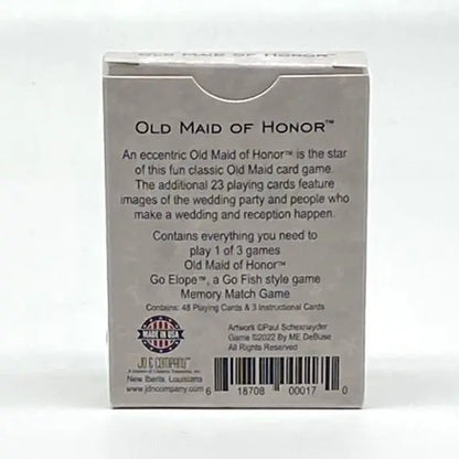 Old Maid of Honor Playing Cards JD & Company